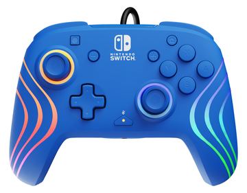 PDP Afterglow Wave - Gamepad - Nintendo Switch - Nintendo Switch OLED - D-Pad - Mehrfarbig - Kabelgebunden - Blau von LumaTech
