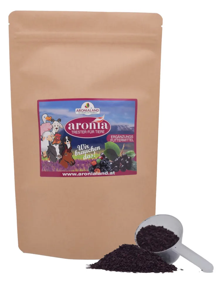 Aronia Trester für Tiere 600 g — Bild 3