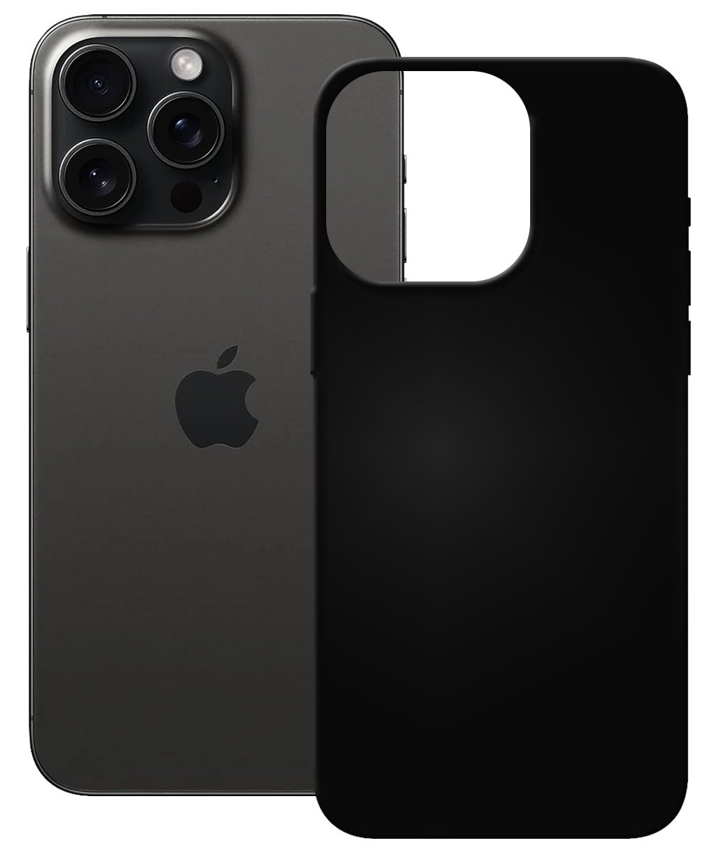 PEDEA Soft TPU Case für Apple iPhone 16 Pro Max -black 50160998