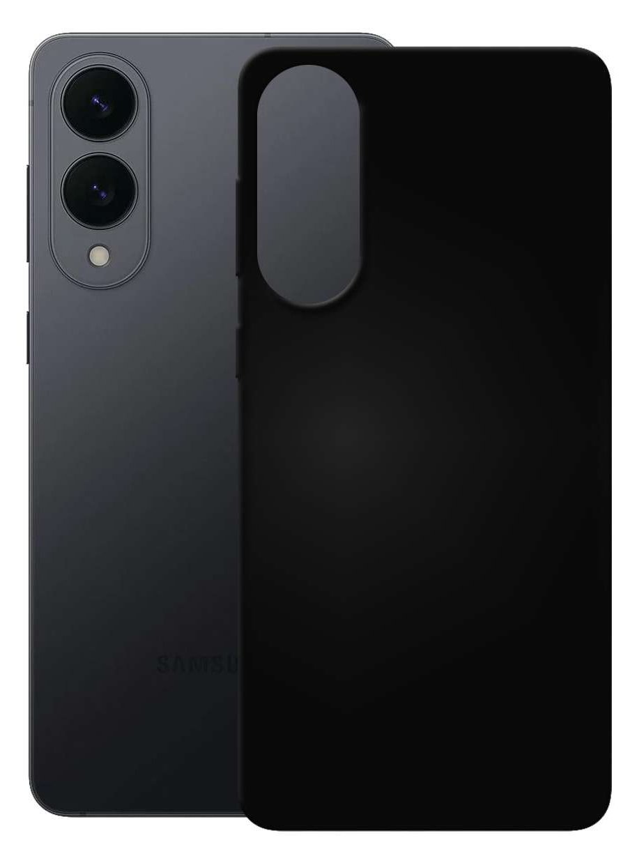 PEDEA Soft TPU Case für Samsung Galaxy S25 Edge schwarz 111600036 von LumaTech