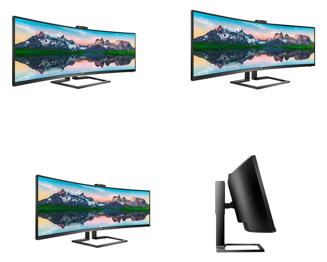 Philips Brilliance P-line 499P9H - LED-Monitor - gebogen - 124.5 cm (49), Ansicht 5