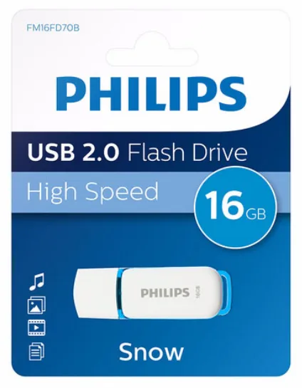 Philips FM16FD70B Snow edition 2.0 - USB-Flash-Laufwerk, Ansicht 2