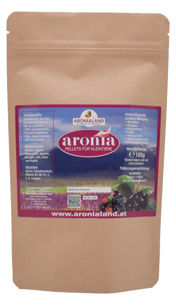 Aronia Pellets für Kleintiere 100 g, Ansicht 2