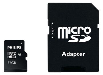 Philips FM32MP45B - Flash-Speicherkarte (microSDHC/SD-Adapter inbegriffen) von LumaTech