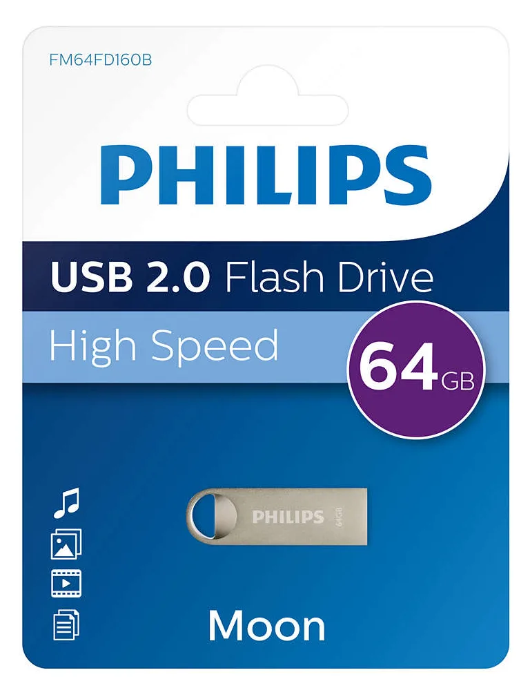 Philips FM64FD160B Moon edition 2.0 - USB-Flash-Laufwerk, Ansicht 2