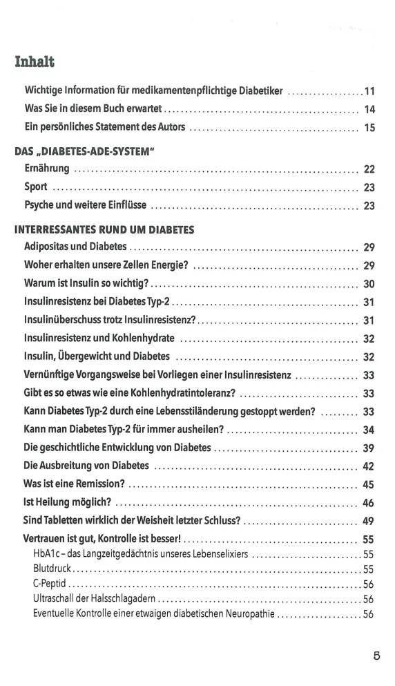 Buch DIABETES ADE! Das Ende der Zuckerkrankheit, Ansicht 2