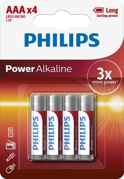 Philips Power Life LR03P4B - Batterie 4 x AAA von LumaTech