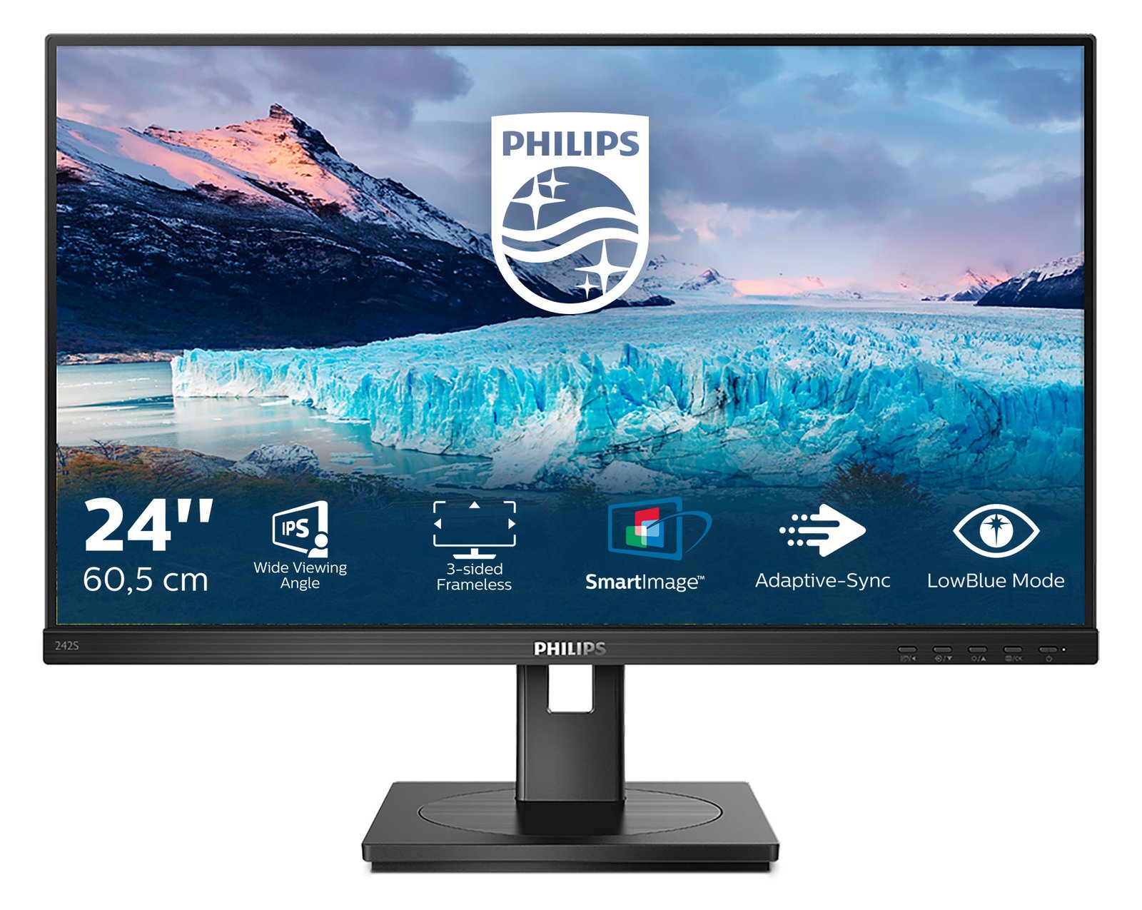 Philips S-line 242S1AE - LED-Monitor - 61 cm (24)