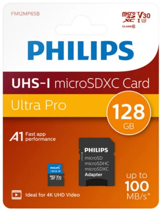 Philips Ultra Pro FM12MP65B - Flash-Speicherkarte (SD-Adapter inbegriffen), Ansicht 3