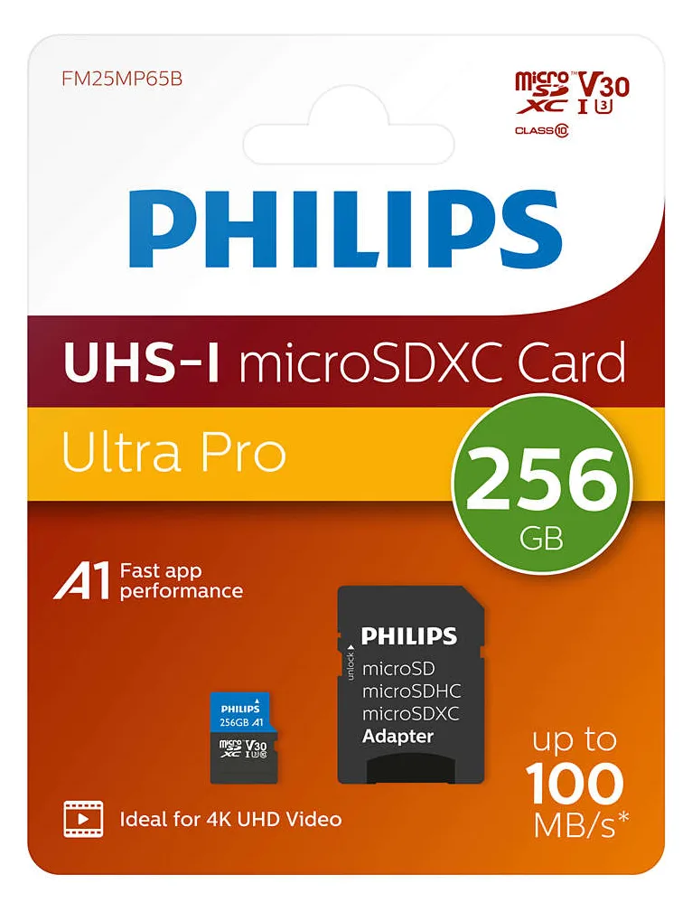 Philips Ultra Pro FM25MP65B - Flash-Speicherkarte (SD-Adapter inbegriffen), Ansicht 2