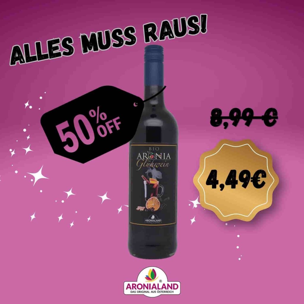 Bio Aronia Glühwein  750 ml