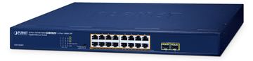 Planet GSW-1820HP - Switch - 16 x 10/100/1000 (PoE+) von LumaTech