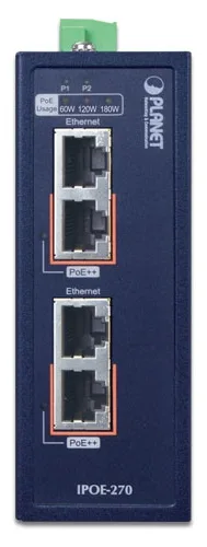 Planet IPOE-270 - Power over Ethernet (PoE) - Wandmontage, Ansicht 2