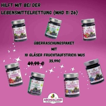 Überraschungspaket Fruchtaufstriche
