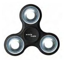 PLANTIN Ultron 229887 - Fidget spinner - Schwarz - Metallisch - Kunststoff
