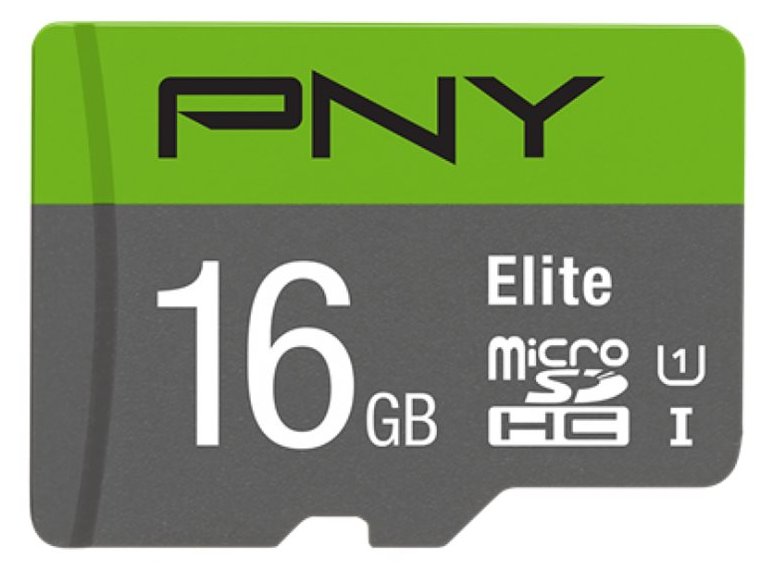 PNY Elite - Flash-Speicherkarte (microSDHC/SD-Adapter inbegriffen)