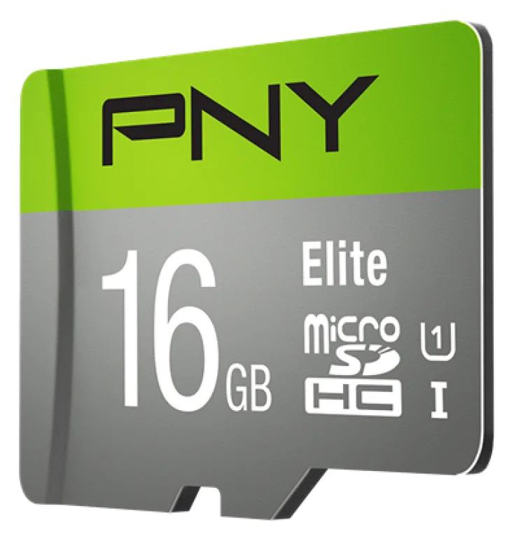 PNY Elite - Flash-Speicherkarte (microSDHC/SD-Adapter inbegriffen), Ansicht 2