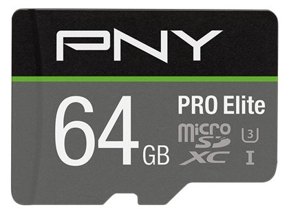 PNY PRO Elite - Flash-Speicherkarte (microSDXC-an-SD-Adapter inbegriffen) von LumaTech