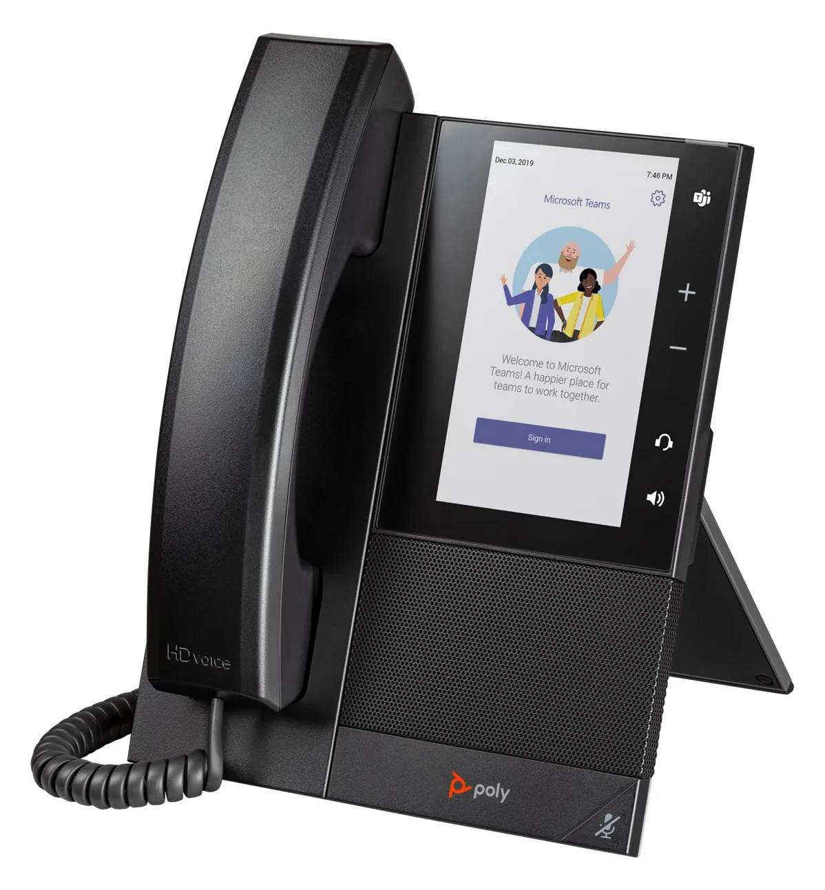 Poly CCX 505 BMP MS PoE-e - Telefon, Ansicht 3