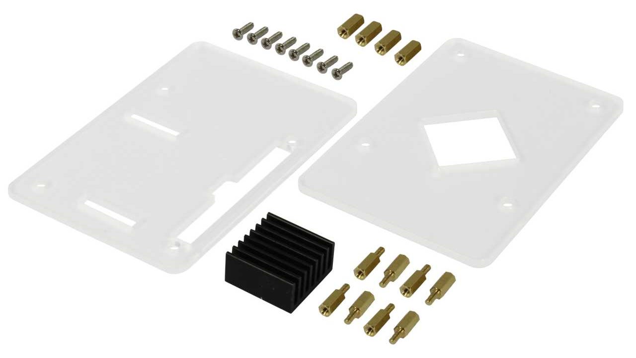 Radxa ALLNET Rock Pi Simple Acrylic Case - Hülle - Weiß - Acryl - 100 g