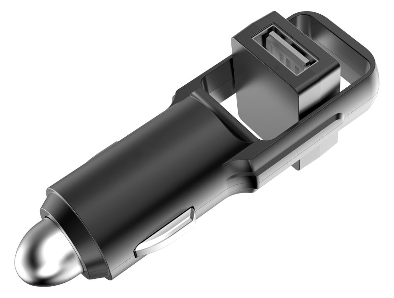 RealPower 219735 - Auto - Zigarettenanzünder - 5 V - Schwarz