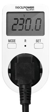 RealPower EM-1 Energiemessgerät - LCD - AC - 16 A - 76 mm - 53 mm - 100 mm von LumaTech