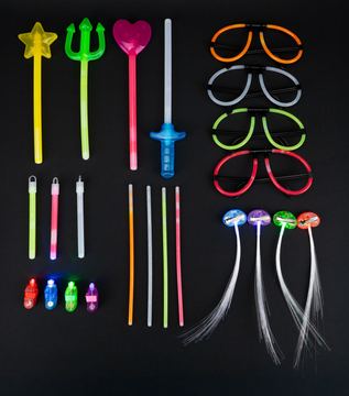 RealPower Knicklichter Party-Box 108 Teile von LumaTech