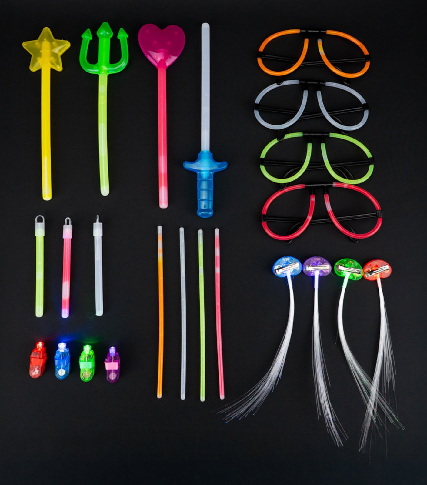 RealPower Knicklichter Party-Box 108 Teile