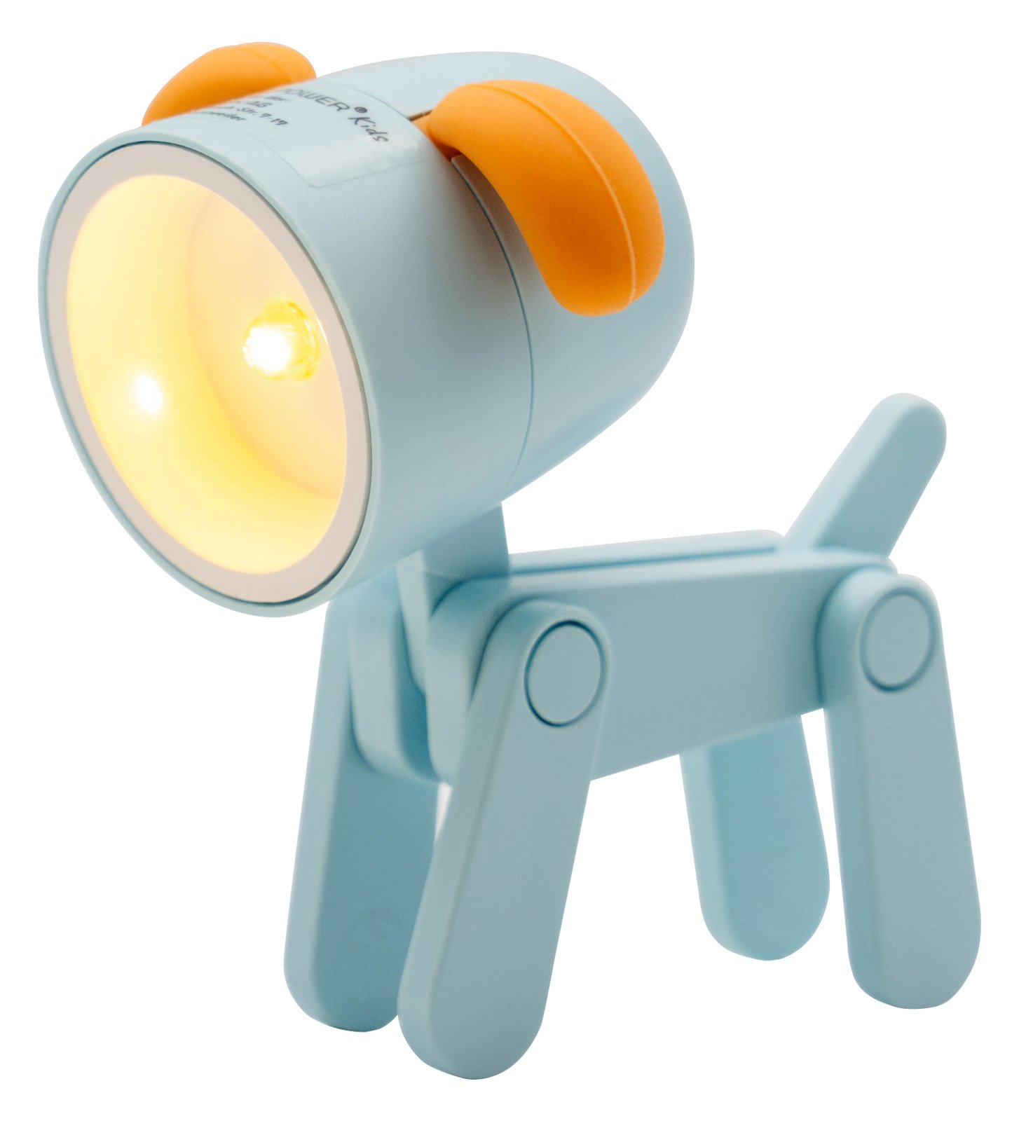 RealPower LED-Tier Taschenlampe Blue Dog