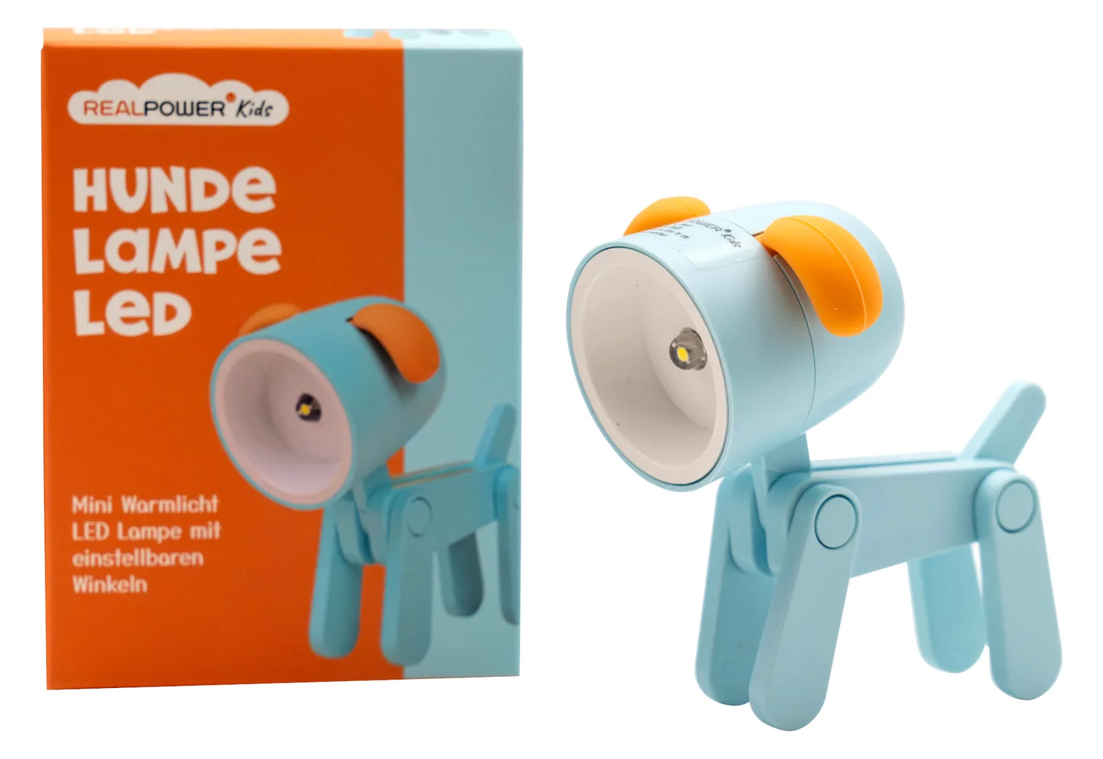 RealPower LED-Tier Taschenlampe Blue Dog, Ansicht 2