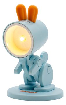 RealPower LED-Tier Taschenlampe Blue rabbit mit Sockel von LumaTech