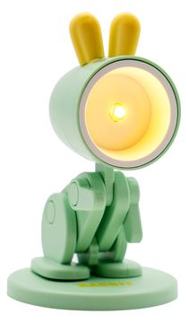 RealPower LED-Tier Taschenlampe Grenn rabbit mit Sockel von LumaTech