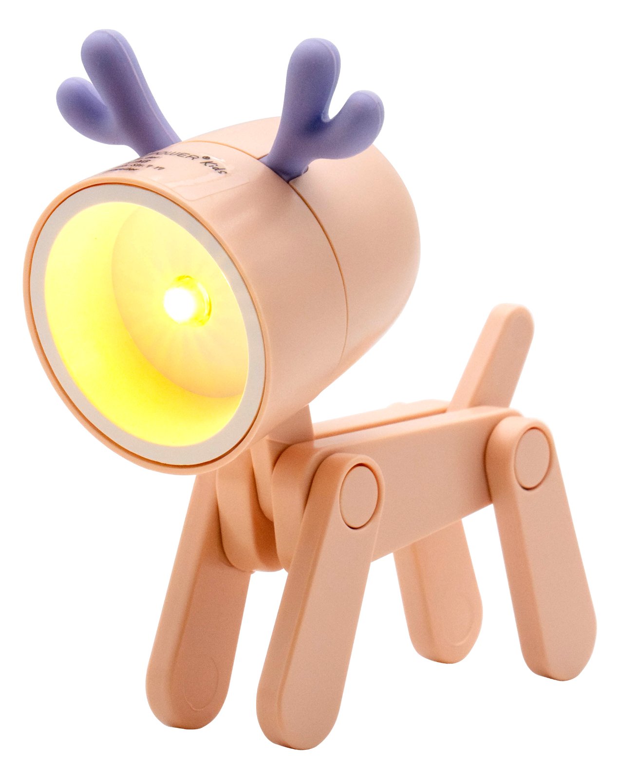 RealPower LED-Tier Taschenlampe Pink deer