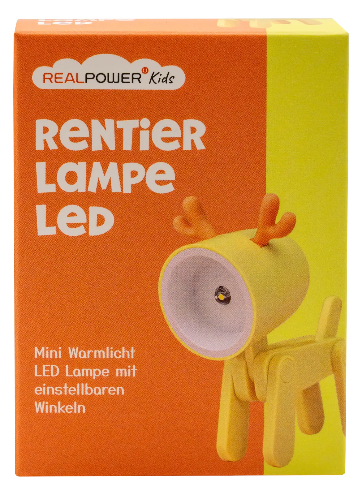 RealPower LED-Tier Taschenlampe Yellow deer, Ansicht 3