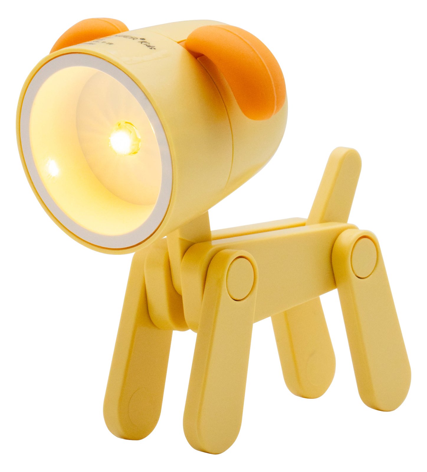 RealPower LED-Tier Taschenlampe Yellow dog