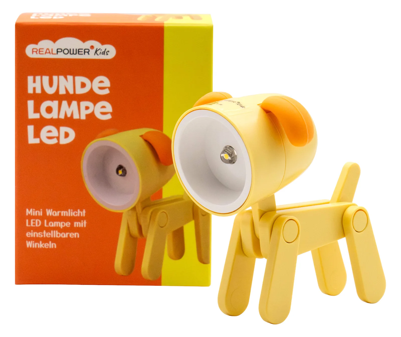 RealPower LED-Tier Taschenlampe Yellow dog, Ansicht 2