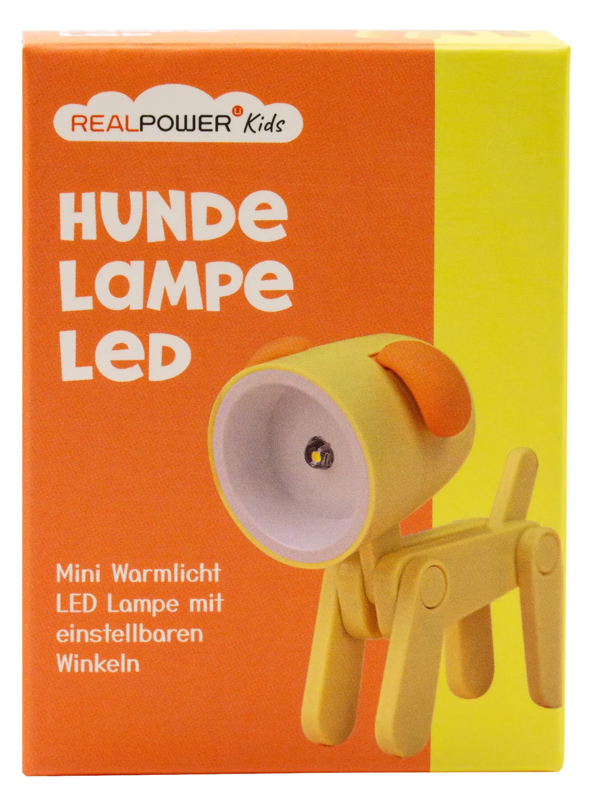 RealPower LED-Tier Taschenlampe Yellow dog, Ansicht 3