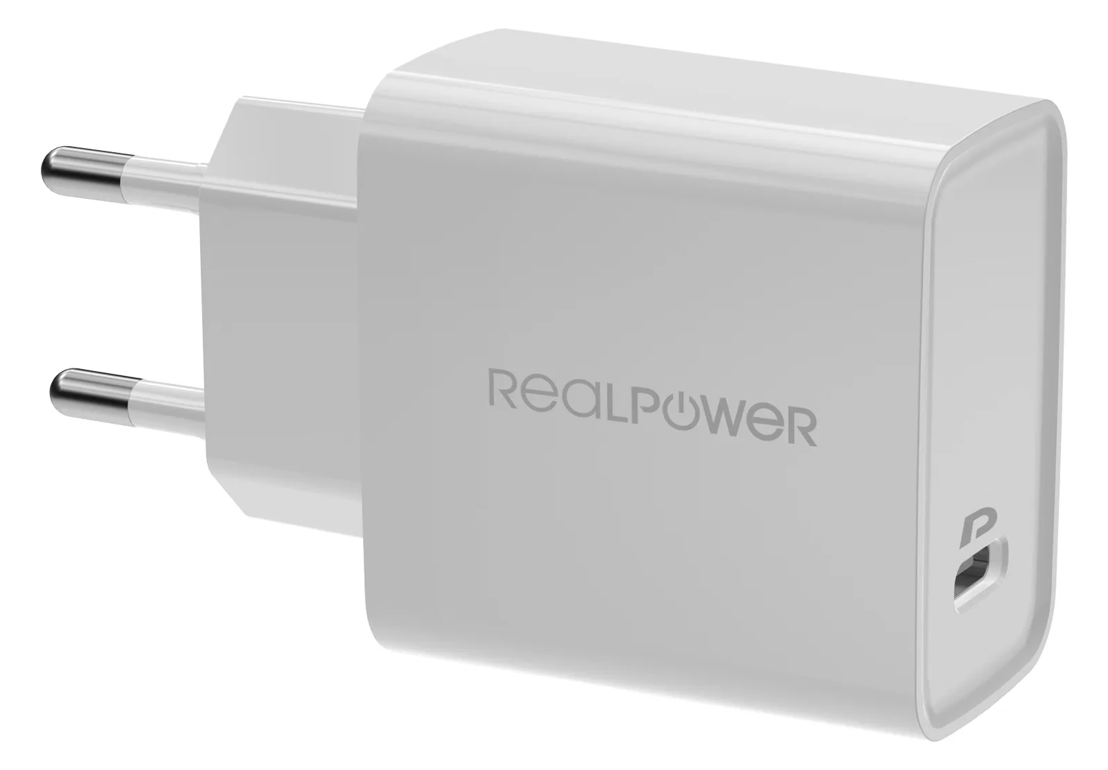 RealPower PC-MagSet - Drinnen - AC - Kabelloses Aufladen - Weiß, Ansicht 2
