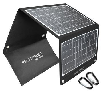 RealPower SP-22E - 22,5 W - 5 V - 3 A - USB - Schwarz - IPX5 von LumaTech