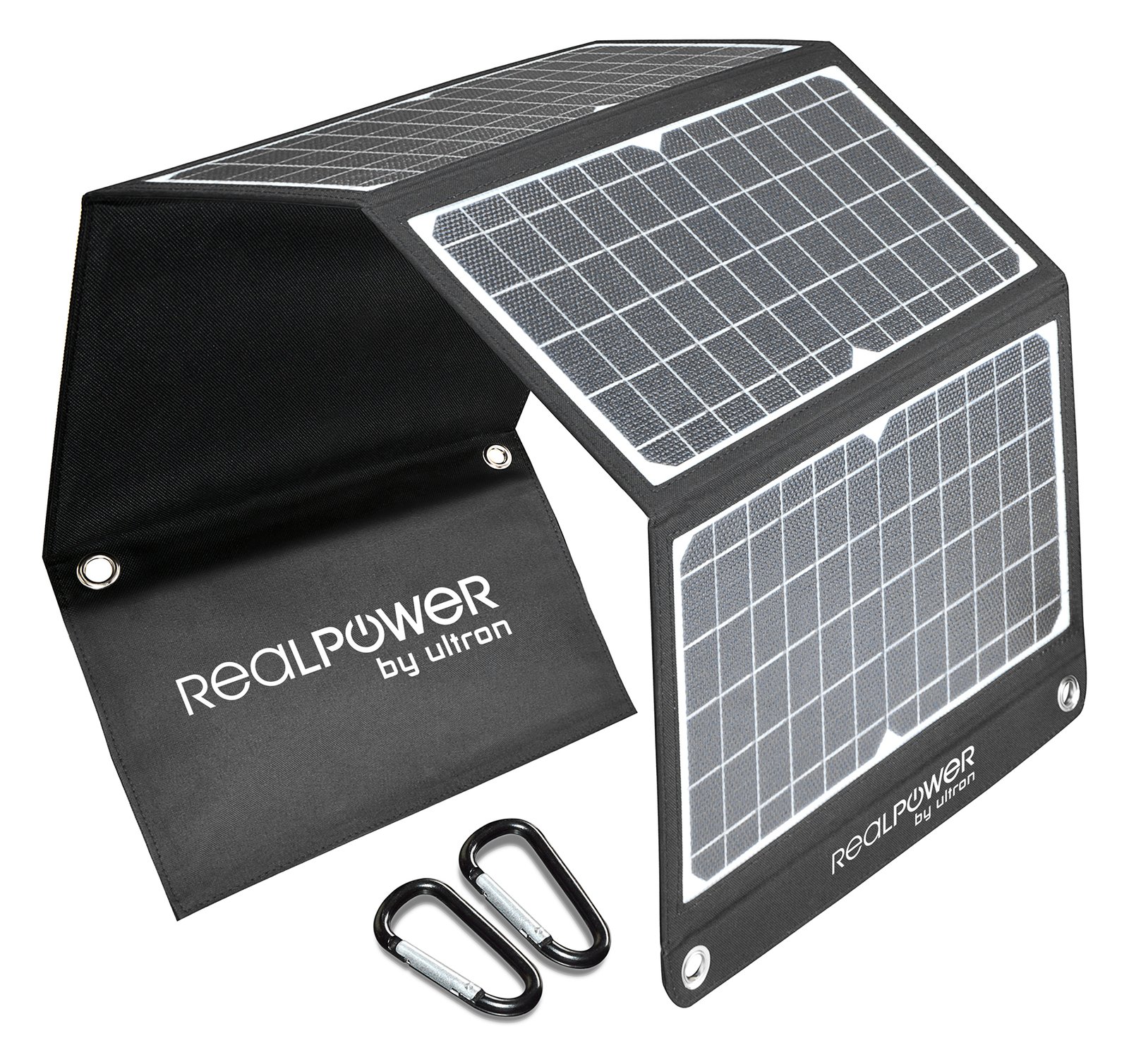 RealPower SP-30E - 30 W - 5 V - USB - Schwarz - Weiß - Kunststoff - USB Typ-A - USB Typ-C
