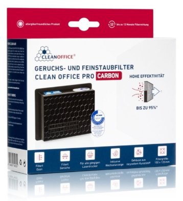 Riensch & Held Clean Office Drucker Feinstaubfilter Carbon 150x120x50mm 1er