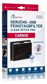 Riensch & Held Clean Office Drucker Feinstaubfilter Carbon 150x120x50mm 2er von LumaTech