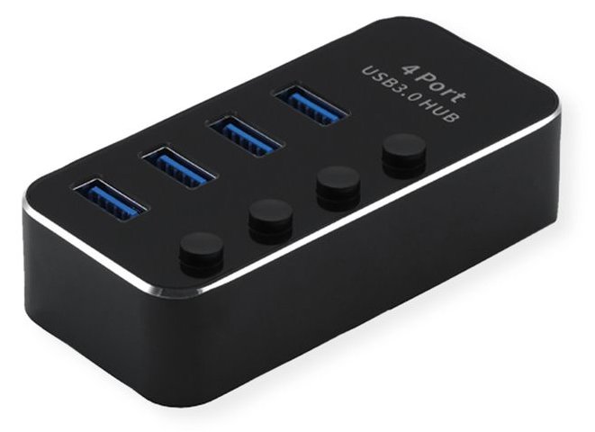 ROLINE 14.02.5056 - USB 3.2 Gen 1 (3.1 Gen 1) Type-A - USB 3.2 Gen 1 (3.1 Gen 1) Type-A - 5120 Mbit/s - Schwarz von LumaTech