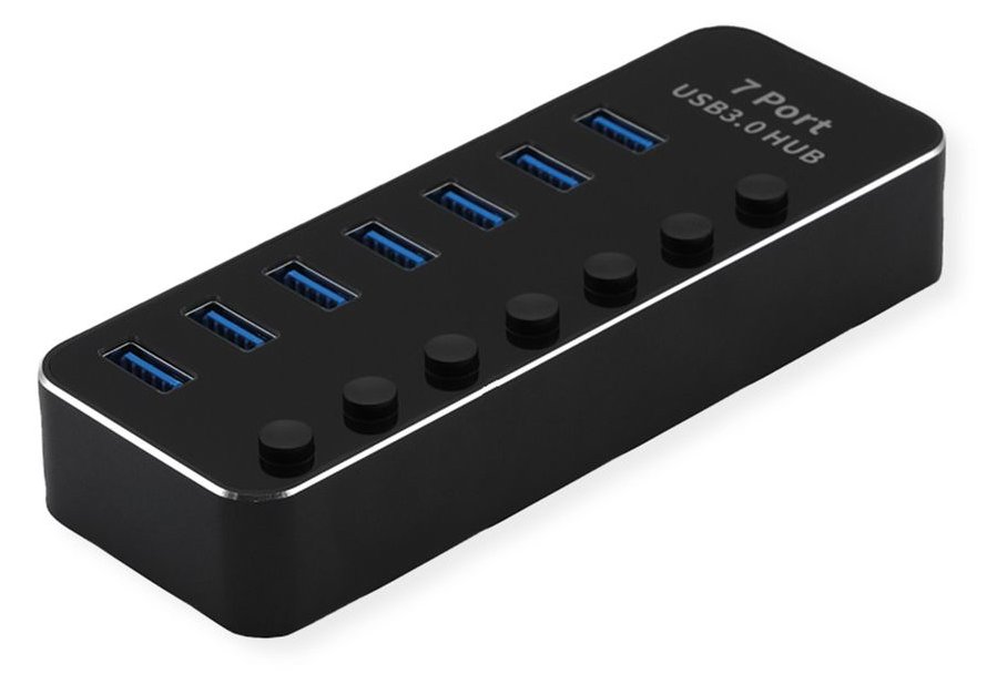 ROLINE 14.02.5057 - USB 3.2 Gen 1 (3.1 Gen 1) Type-A - USB 3.2 Gen 1 (3.1 Gen 1) Type-A - 5120 Mbit/s - Schwarz von LumaTech