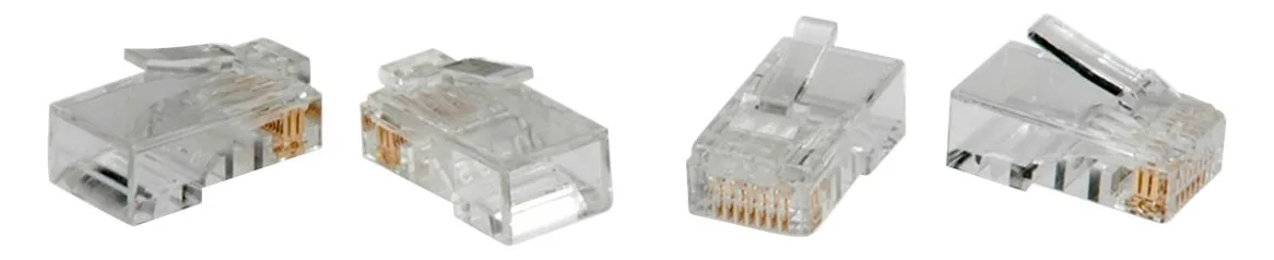 ROLINE Anschluss - CAT 6e - UTP - durchsichtig (Packung mit 10), Ansicht 3