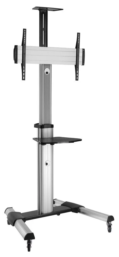 ROLINE Aufstellung für LCD-Display - Silber - Bildschirmgröße: 94-177.8 cm (37-70), Ansicht 2