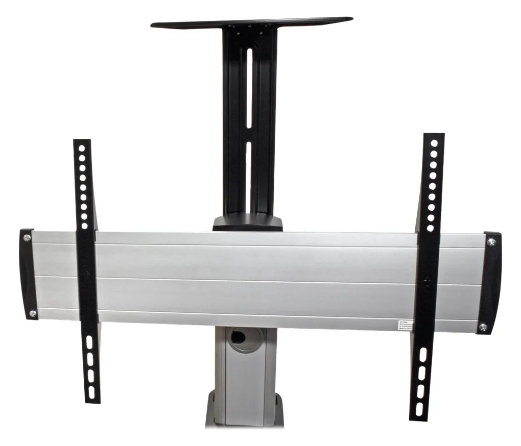 ROLINE Aufstellung für LCD-Display - Silber - Bildschirmgröße: 94-177.8 cm (37-70), Ansicht 3