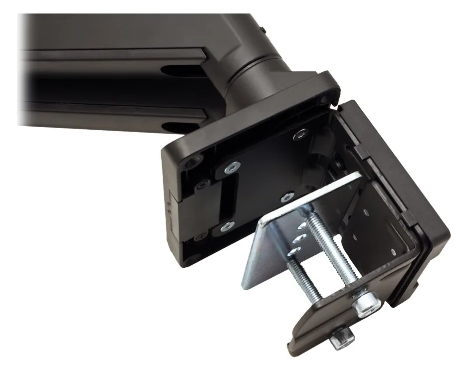 ROLINE Dual LCD Monitor Stand Pneumatic - Befestigungskit (Spannbefestigung für Tisch, 2 einstellbare Arme), Ansicht 3