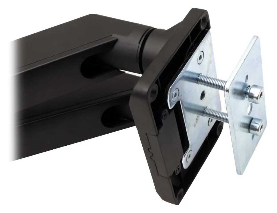 ROLINE Dual LCD Monitor Stand Pneumatic - Befestigungskit (Spannbefestigung für Tisch, 2 einstellbare Arme), Ansicht 4