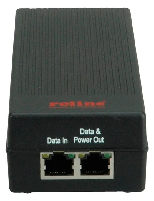 ROLINE Gigabit Ethernet PoE Injektor - Power Injector - PoE+ (802.3at), Ansicht 3